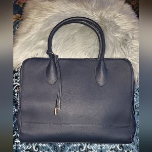 Urban Expressions Elegant Navy Blue Vegan Work bag!